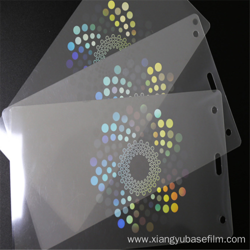 Custom Series Anti-counterfeiting Card Lamination Base Film